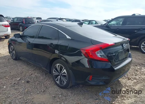 2016 Honda Civic Ex-T из США, поврежденный, VIN 2HGFC1F33GH657780